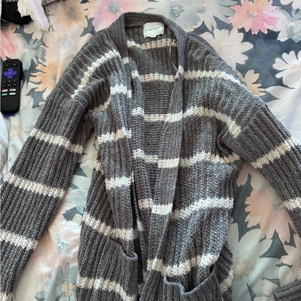 Pink Rose Cardigan
